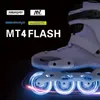 Роликовые коньки Micro Skate MT4 FLASH Роликовые коньки для отдыха и города для начинающих Мужчины Женщины 7680 85A Колеса 12 для начинающих 231122