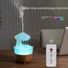 Water Drop Aromatherapy Humidifier Household Heavy Fog Desktop Mute Remote Control Essential Oil Ultrasonic Aroma Diffuser