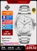 Wristwatches IPOSE IX DAO 2023 New Men's Automatic Mechanical Watches Ingenieur Top Brand PT5000 Sapphire Stainless Steel Clock watch for menQ231123