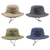 Sol nueva versión 2020 sombrero cubo Cargo Safari verano sombrero de pesca para hombres mujeres alta calidad y duradero