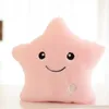 Plush Light Up Toys Creative Luminous Pillow Starslove Stuffed Toy Glowing Colorful Cushion Birthday Presents Toys for Kids Girls 231122