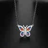 ペンダントネックレス韓国ファッションかわいい蝶のネックレス