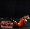 Smoking Pipes Men's tobacco pipe, resin rubber pipe, filter pipe