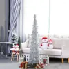 Christmas Decorations Artificial Tree Retractable Folding Color Xma Ornaments For Won't Shine Party Decoration