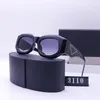 Óculos de sol de designer de moda óculos de sol de praia para homem mulher óculos 6 cores geometria p quadro completo óculos decorativos sunnies