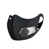 Cotton Face Maskswashable och återanvändbar smart elektrisk luft respirator Facemask Fashion Black Cloth Face Maske For Germ Protection206t