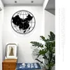 Horloges murales Horloge abstraite créative grand silencieux Design moderne salon montres chambre minimaliste Relogio décor à la maison 50ZB50