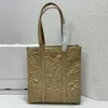 Borsa tote piccola Borse per la spesa Borse da donna Pelle di vacchetta cerata a olio Tasca interna con cerniera Borsa a tracolla sul retro Lettera di moda