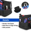 Tool Bag WORKPRO Tool Bags Waterproof Travel Bags Men Crossbody Bag Tool Storage Bags with Waterproof Base 231122