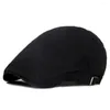 Casquettes de cyclisme Réglable Casual Warm Ivy Cap Berets Golf Hats Cabbie Peaked Hat