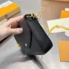 Luksurys kobiety torebki designerskie torby Pochette łańcuch torebki marki ramię crossbody torebka moda