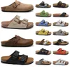 BIR Designer Sandálias Homens Mulheres Slides Sliders Plataforma Chinelos Sandales Boston Mules Macios Tamancos Sapatos Ao Ar Livre Indoor Pantoufle Flip Flop Causal Sapatos GDDTHF