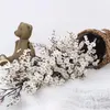 Декоративные цветы вишневые цветы искусственная ветвь Gypsophila Baby's Fake Diy Свадебное украшение домашнего декор Букет