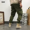 Мужские брюки Высококачественные хлопковые военные бегуны мужская уличная одежда тактические брюки с поясными брюками армии армей