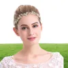 Mariage femmes bandeaux mode or cristal cheveux bijoux accessoires princesse diadèmes et couronnes coiffure chapeaux JCG0431455519