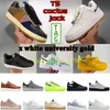 Med Box Valentines Day Mens Running Shoes TS Cactus Jack X White Black Volt Fragment Cloty Year of the Dog Halloween Skeleton Top Quality Men Women Sneaker Eur Size 36-46