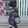 Down Coat Girls Boy Children'S Standing Collar Jacket Autumn Winter Clothing White Duck Fashionable Cardigan