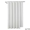 Rideaux de douche Rideaux de douche Polyester Rideau imperméable ménage salle de bain Insation Cortinas Rideau De Douche livraison directe maison Dhabk