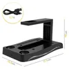 VRAR AccessORISe PS Move VR PSVR LED Storage Stand 2 Charging Ports Headset Holder CUH-ZVR2 2th Bracket for 4 Accessories 231122