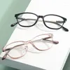 Sunglasses Frames Reven 81290 Anti Blue Light Glasses Fashion Jelly Color Eyewear Office Computer Goggles Ray Blocking Vision Care
