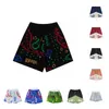 Designer Herren Basketball kurze Hosen Sommer Beach Palm Letter Mesh Street Jogginghose Shorts Trendy Marken Männer Hip Hop Spleiß