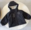 Piumino firmato per bambini Inverno Ragazzo Ragazza Giacche Capispalla con lettere Ricami Spessi Capispalla caldi Cappotti Bambini Parka Abbigliamento moda Multi stili