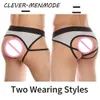 Männer Sexy Big Bag Open Back Tanga Baumwolle String Crop Top Unterwäsche Erotische Höschen Männer Gay Fetisch Sissy Schritt bikini