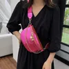 Dress Shoes Fashion Leather Waist Bag Fanny pack Chain Brand Designer Woman Shoulder Crossbody Chest Bags Luxury Female Belt 231123