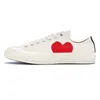 Ontwerper jaren 1970 damesschoenen Red Heart jaren 1970 Big Eyes Chuck Hearts 70s Hi Skate Dikke Platform Schoenen Klassieke Canvas Materialen Heren Skateboard Sneakers 35-44 maat