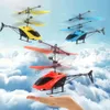 새로운 새로운 원격 제어 드론 헬리콥터 RC 장난감 항공기 유도 호버링 USB 충전 제어 드론 어린이 비행기 장난감 실내 비행 장난감