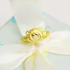 Cluster Rings 1pcs Pure 24K 999 Yellow Gold 3D Lucky Tiger Head Ring For Man Woman Gift Us Size:4-9