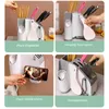 Kitchen Storage Chopsticks Holder Multifunctional Spoon Fork Knief Chopstick Drain Box Accessories Cutlery Organizer