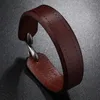 Link Armbanden Lederen S-haak Retro Mannen Gevlochten Sluiting Bangle Armband Voor En Vrouwen Armbanden Sieraden