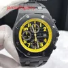 AP Swiss Luxury Watch Royal Oak Offshore Series 42mm Automatic Machinery 26176fo Forged Carbon Bumble Men's Sports Watch