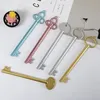 Gelpennor 100 PCS Key Neuter Gel Pen Cute Creative Retro Stationery Office levererar små gåvor till studenter Kawaii School Supplies 231122