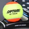Bolas de tênis 12pcs OPTUM BT-TOUR 50% bolas de tênis de praia de pressão com bolsa de ombro de malha 231122