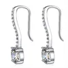 Dangle Earrings Caoshi Trendy Memaly Drop with Brillation Zirconia Delicate WeddingAccessoriesスタイリッシュなジュエリー気質ギフト