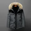 Designer 100% de haute qualité des hommes canadiens en bas de parkas vestes manteaux de vêtements hiver