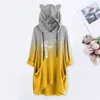 Women's Hoodies Sweatshirts For Women Full Zip Christmas Pullover Long-sleeved Print Casual Blouse Sweatshirt Womens Front