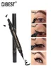 Marque 12 couleurs sceau timbre liquide Eyeliner stylo étanche rapide sec noir Eye Liner crayon avec cosmétique DoubleEnded Eyeliners1214923