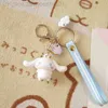 Cartoon Keychain PVC Key Chain Cinnamoroll Badtz Maru لطيف مضحك الجدة عالية الجودة مجوهرات UYQ9