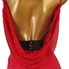 Stage Wear Latin Dance Dress Red Diamond Samba Tassel Style Performance Female