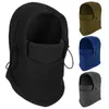 Casques de moto Couvre-tête thermique Chapeau de chapeau en polaire Masque complet d'hiver Casquettes chaudes Cache-cou Foulards Chapeaux de cyclisme pour hommes imperméables