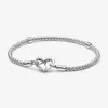 Das neue 925 Sterling Silber Pandora Charming Female Jewelry Designer Bead Armband eignet sich für primitive DIY-Anhänger-Halsketten-Modeaccessoires. Kostenlose Lieferung