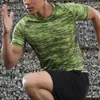 Sportbekleidung 2 Stück/Set Trendy Plus Size Herren Trainingsanzug Sport T-Shirt Shorts Set Schweißabsorption Übung