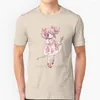 メンズTシャツマドカカナメショートスリーブTシャツ夏のメンズストリートウェアシャツPuella Mahou Shoujo Magica Anime Manga