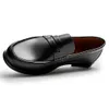 Kleidschuhe Vintage Top Layer Echtleder Slip-on-Loafer Atmungsaktive Mokassins Fahrdesign Lässige Rindslederschuhe für Herren 231123