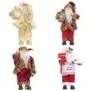 Christmas Decorations Santa Claus Christmas Decoration Ornaments Standing Santa Figurine Doll Santa Claus Doll Dolls For Parties For Christmas Party 231122