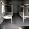 Other Furniture Wholesale School Iron Bunk Bed Stainless Steel Beds For Sale Drop Delivery Home Garden Dhwr6