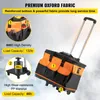 Tool Bag VEVOR Rolling Tool Bag Trolley Large Capacity Electrician Woodworking Tools Storage Bag Organizer Tote Professional Hardware 231122